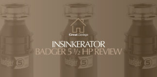 5 1//2 HP Continuous Feed Garbage Disposal Food Waste InSinkErator