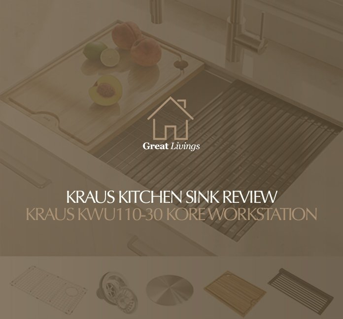 Kraus Kitchen Sink Review: Kraus Kitchen Sink Single Bowl Undermount Kore Workstation