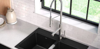 Kraus Kitchen Sink Review: Kraus KGD-433B Double Bowl Granite Kitchen Sink Kraus Kitchen Sink Review: Kraus KGD-433B Double Bowl Granite Kitchen Sink