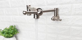 Lordear Pot Filler Faucet Review for 2023: Very Affordable Pot Filler Wall Mount Kitchen Faucet