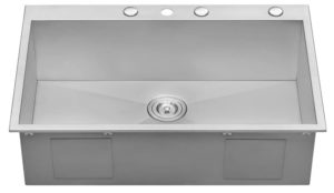How to install a drop in kitchen sink?