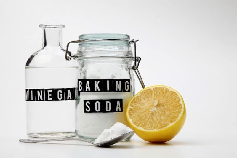 Baking soda and vinegar a garbage disposal