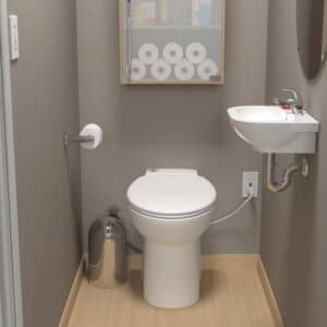 Saniflo 023 Sanicompact One Piece Toilet Review