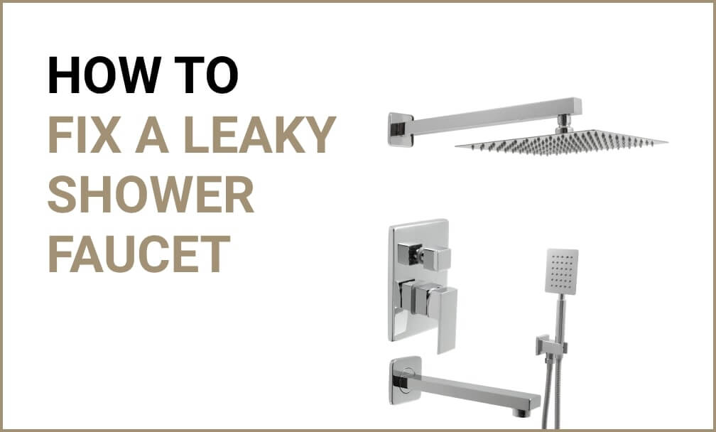 How to fix leaky shower faucet article