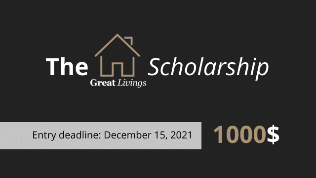 Great Livings 1000$ Scholarship